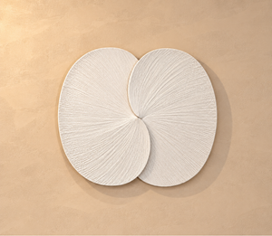 ESCULTURA PARED ZOE WHITE