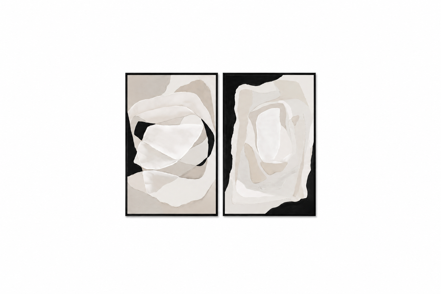 CUADRO DIPTICO WHITE