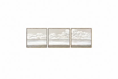 CUADRO TRIPTICO CIELO